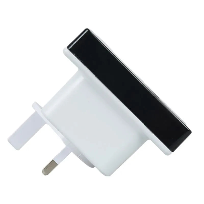 300M WiFi repeater with dual network ports and compact design