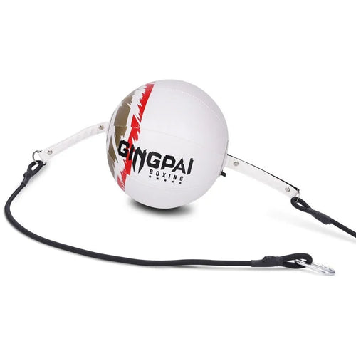 Black and green hanging boxing speed ball for reaction training