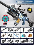 M416 throw shell soft bullet gun AMT toy made of plastic with soft elastic bullets for teenagers