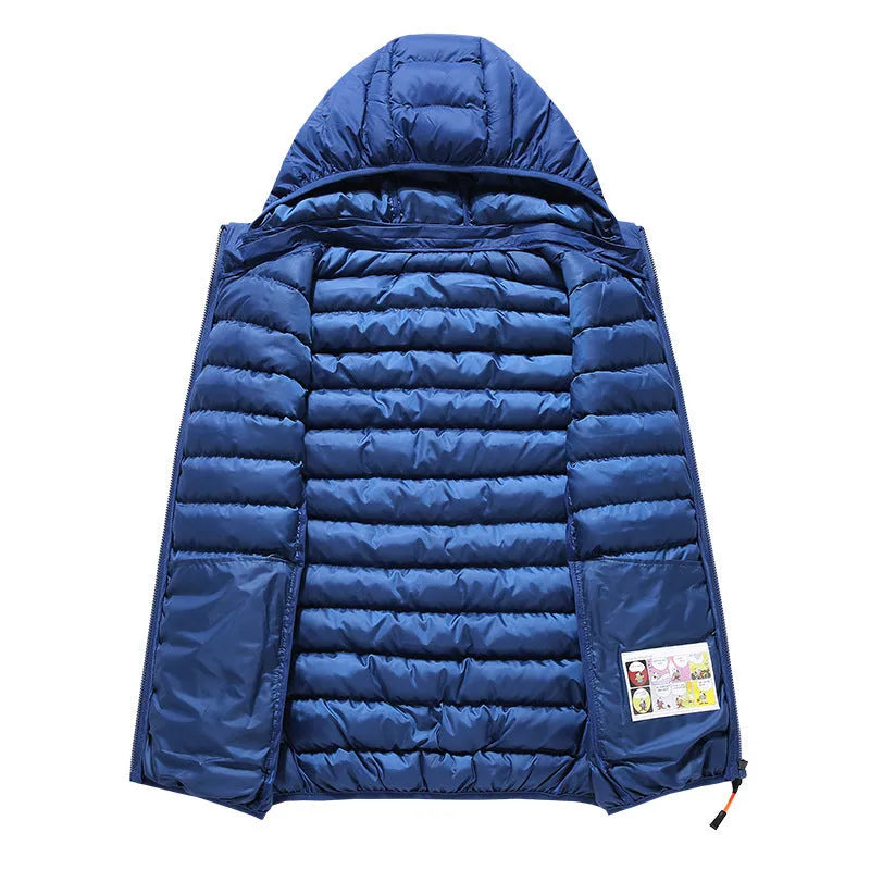 Men's Korean slim fit polyester vest with cotton filling available in multiple colours