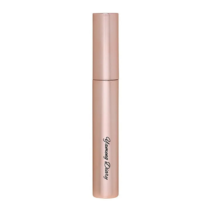 Long curling mascara in black and brown colour options showing standard packaging