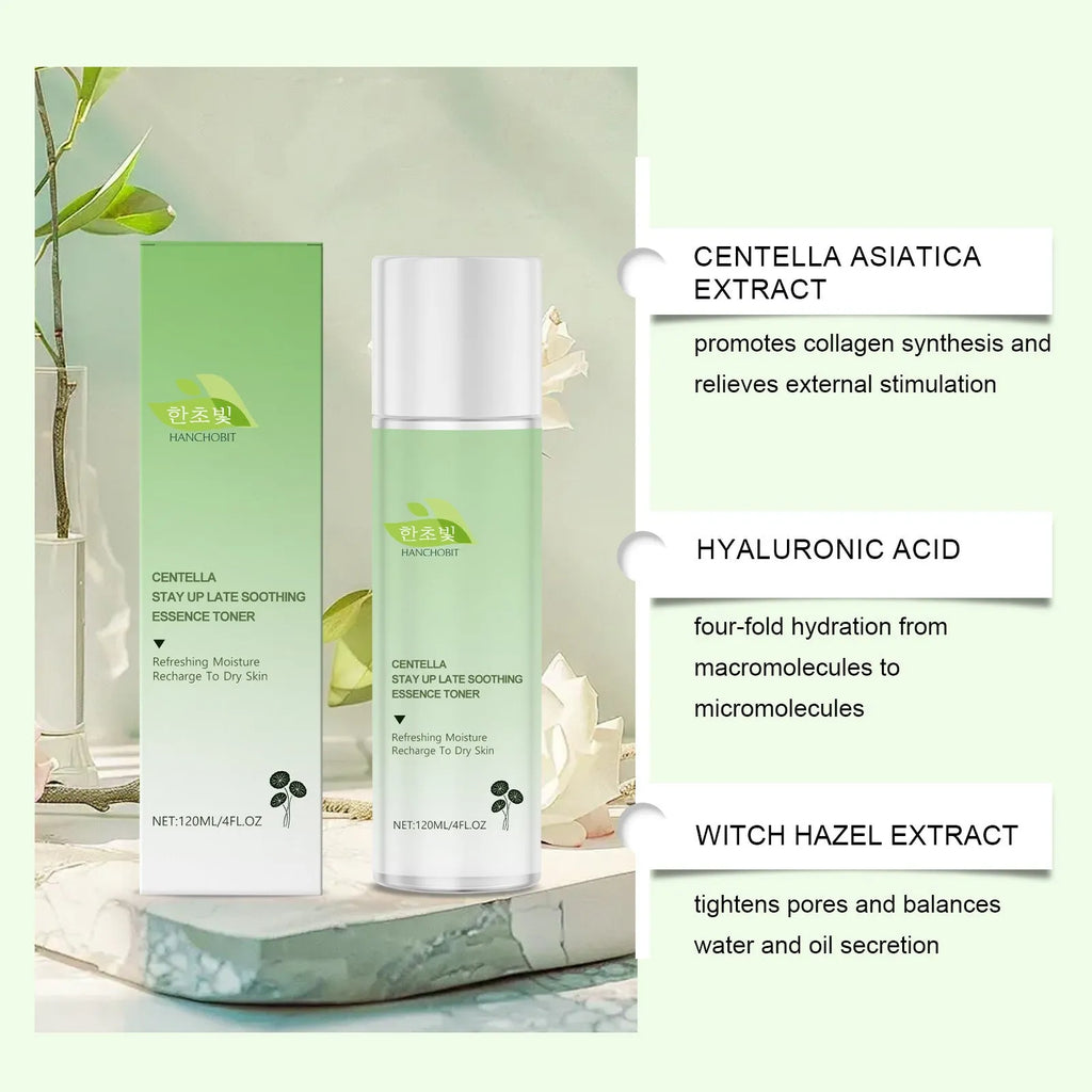 120ml bottle of Centella Asiatica Soothing & Fortifying Lotion with a dropper.