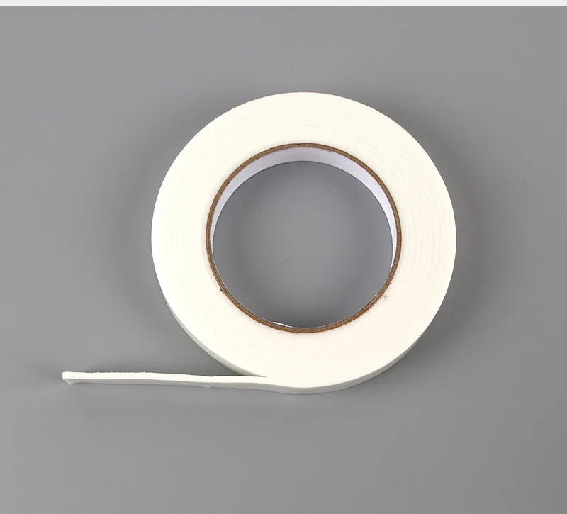 3mm thick foam double-sided adhesive tape roll with BOPP backing in multiple width options