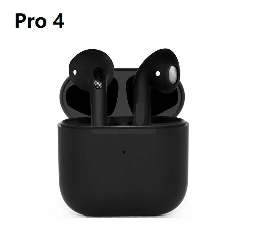 Pro4 White wireless Bluetooth sports headset with in-ear design