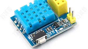Temperature and humidity WiFi node module with DHT11 sensor for wireless environmental monitoring