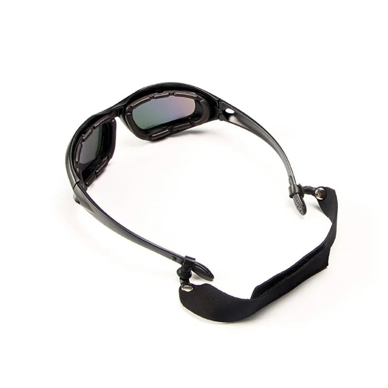 Tactical polarised sunglasses with PC frame for outdoor cycling