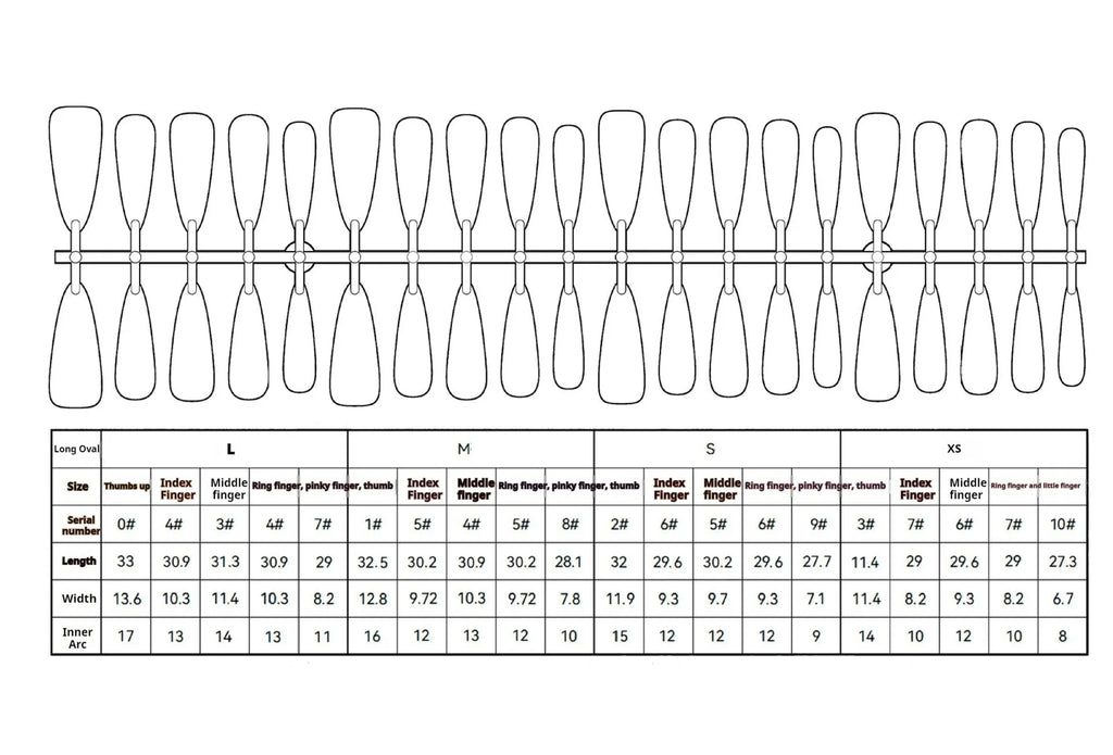 Y2g antique style nail stickers long water drops design ultra-thin seamless bright sealing layer