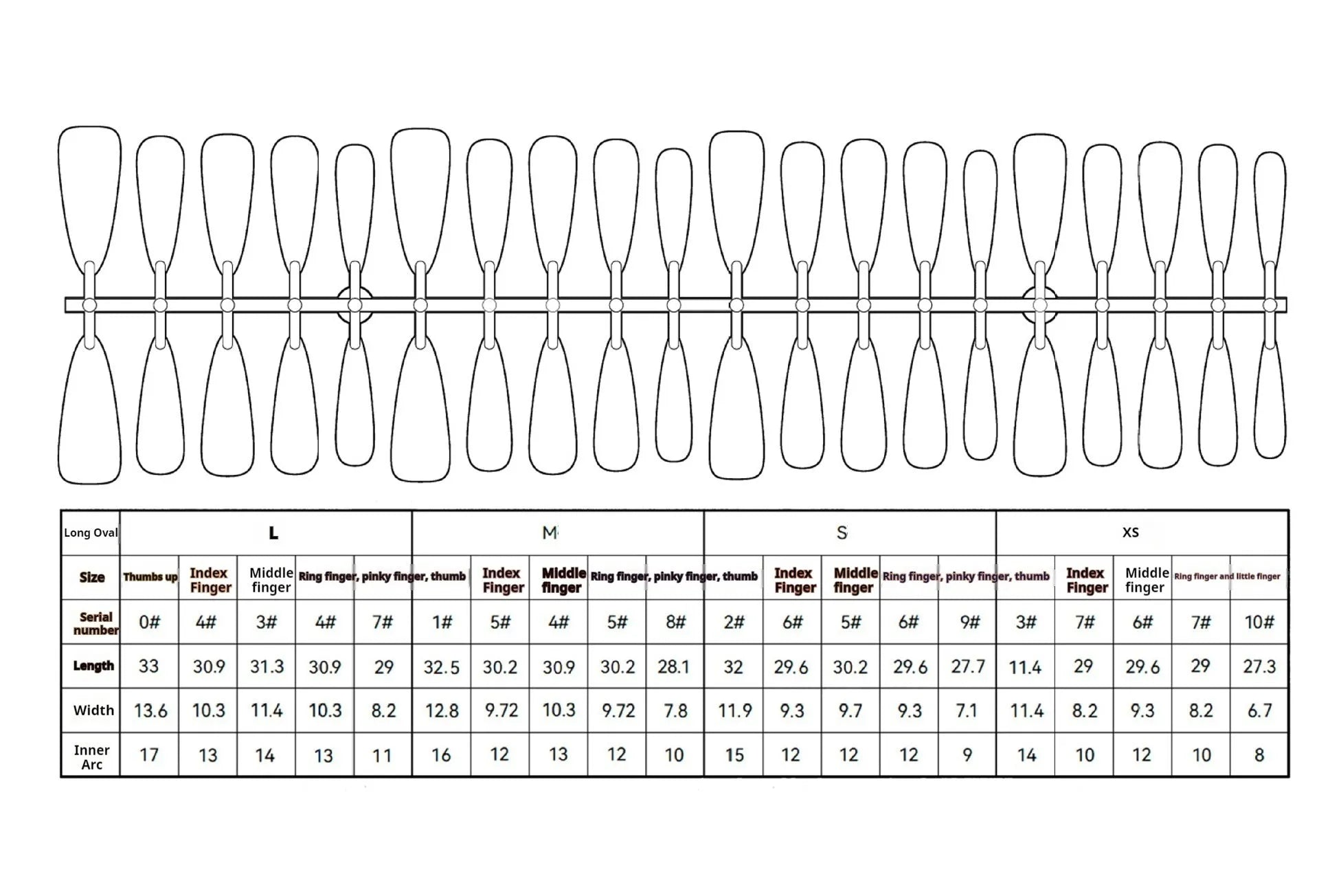 Y2g antique style nail stickers long water drops design ultra-thin seamless bright sealing layer