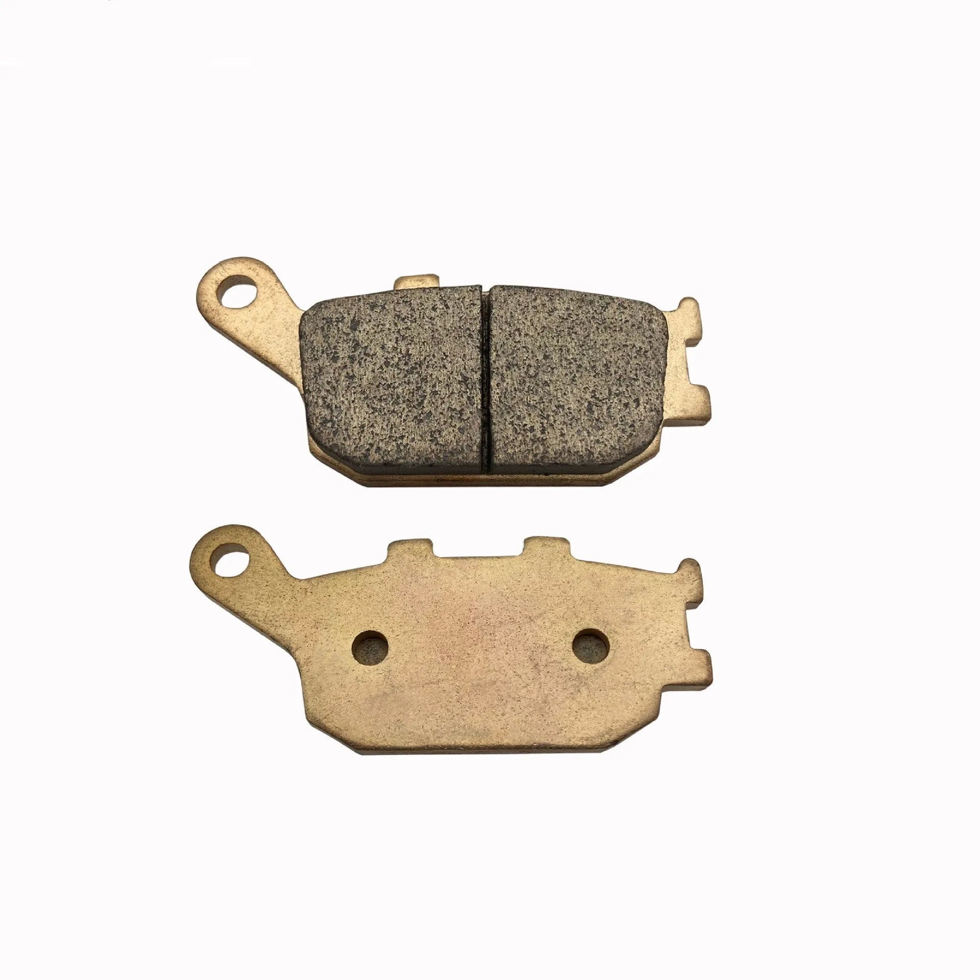 Asbestos-free sintered rear brake pad for Honda CBR954RR motorcycle.