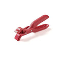Creative Household Silicone Anti-scalding Clip in Carmine and Azurite Green for kitchen heat protection