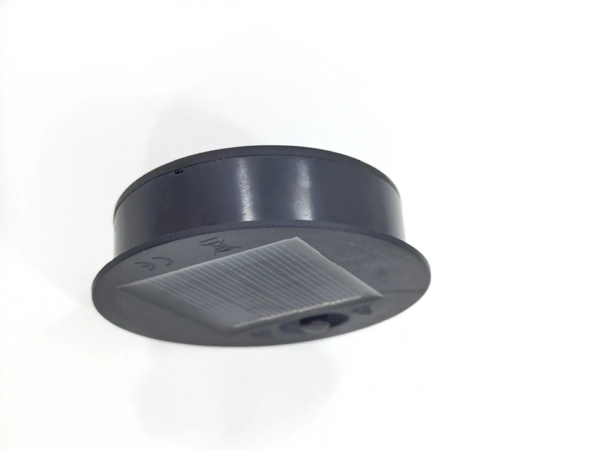 Oval LED battery box accessory for solar lithium highlight lamp, 2x7cm, IP44, three light colour options