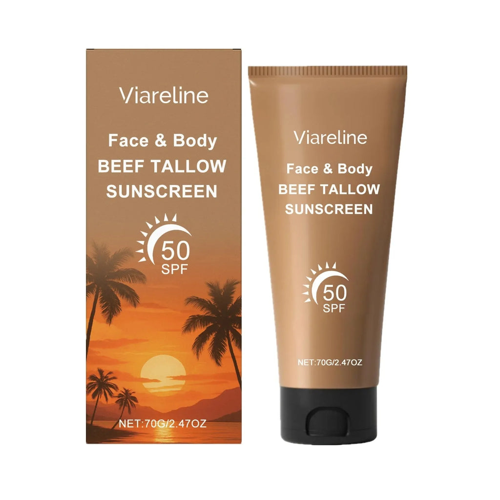 70g tube of non-oily protective cream with collagen and coffee extract.