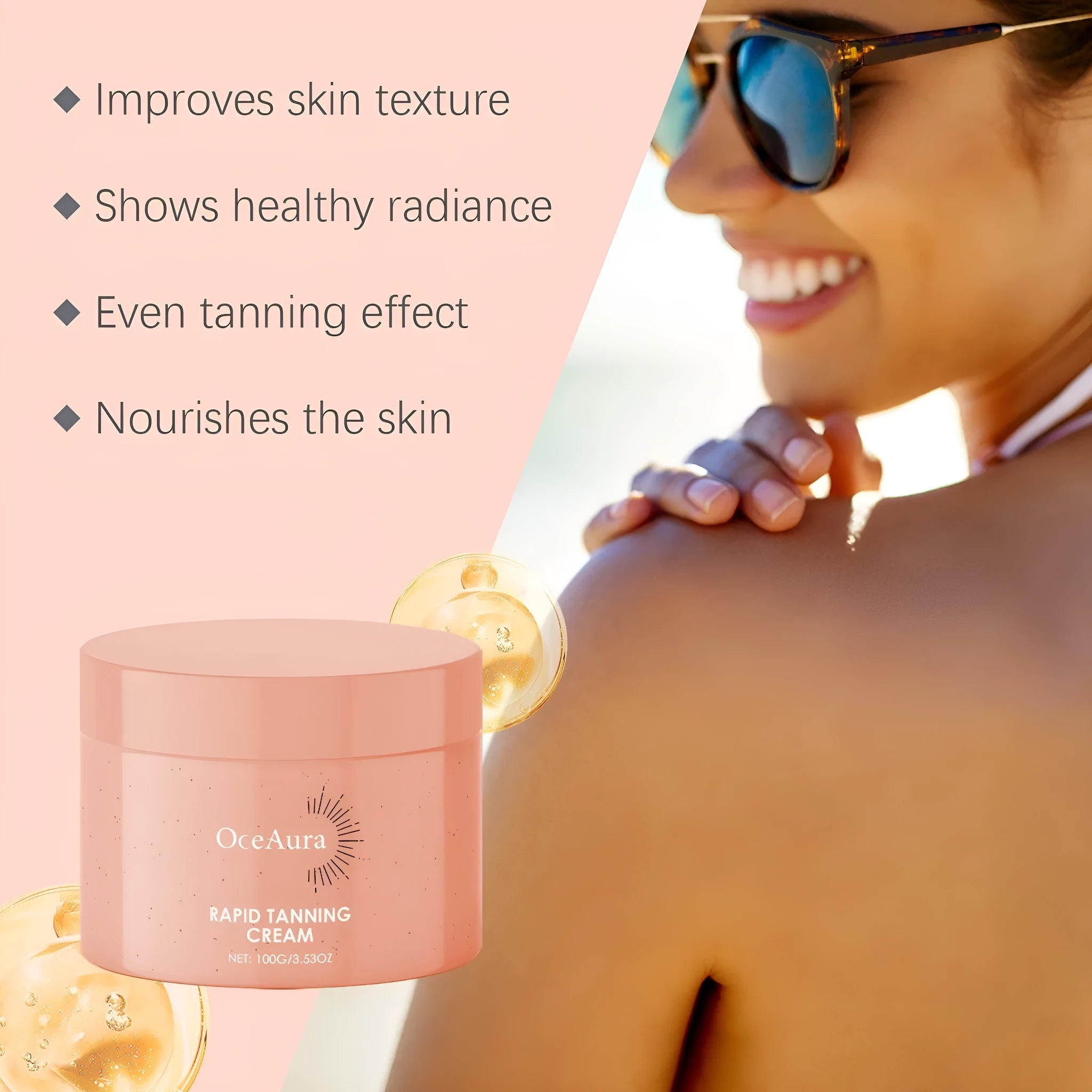 100g tube of darkening cream for black frost skin appearance