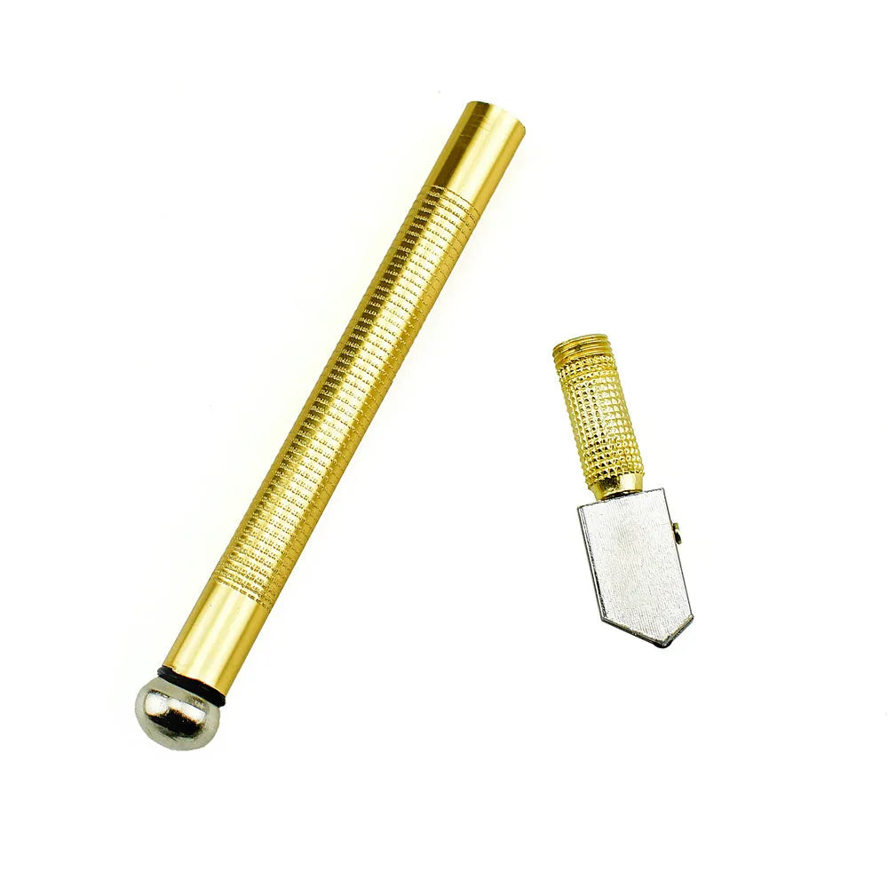 Imported glass cutter tool with metal handle and carbide wheel blade for cutting 2-19mm thick glass