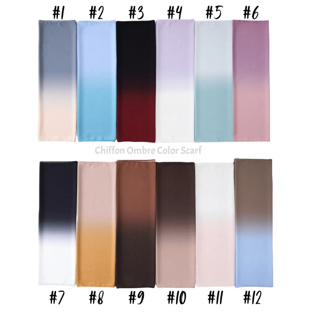 Women's chiffon bubble towel scarf in ethnic style showing drape and texture