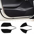 Carbon fibre protective film kit for Tesla Model S door interior control panels