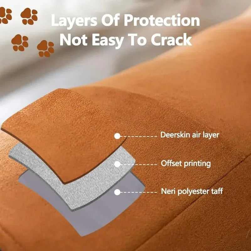 Collapsible cat tunnel with plush ball toy in brown or grey colour options