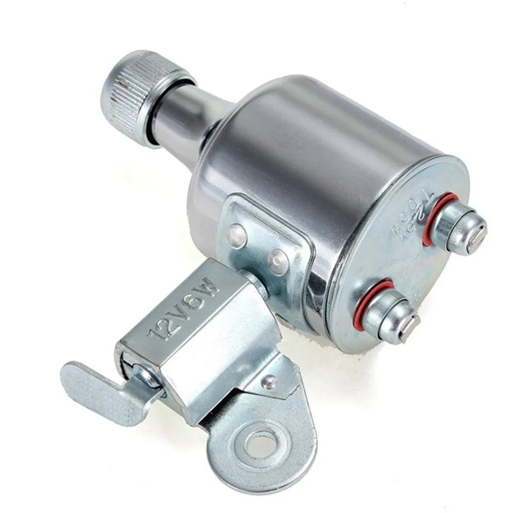 Silver bicycle dynamo-powered generator light with friction drive for front and rear lighting