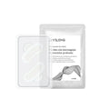 Single pair of cosmetic micro needle eye mask patches for skincare application