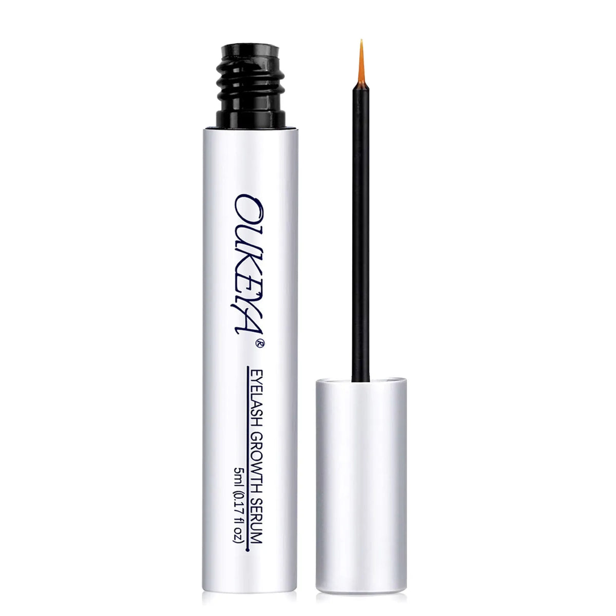 Silver 5ml eyelash nutrient solution boxed eyelash care serum for gentle repair and long thick lash care