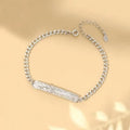 New Chinese Ins style couple's beaded bracelet with resin camellia, lotus, and peach blossom floral charms.