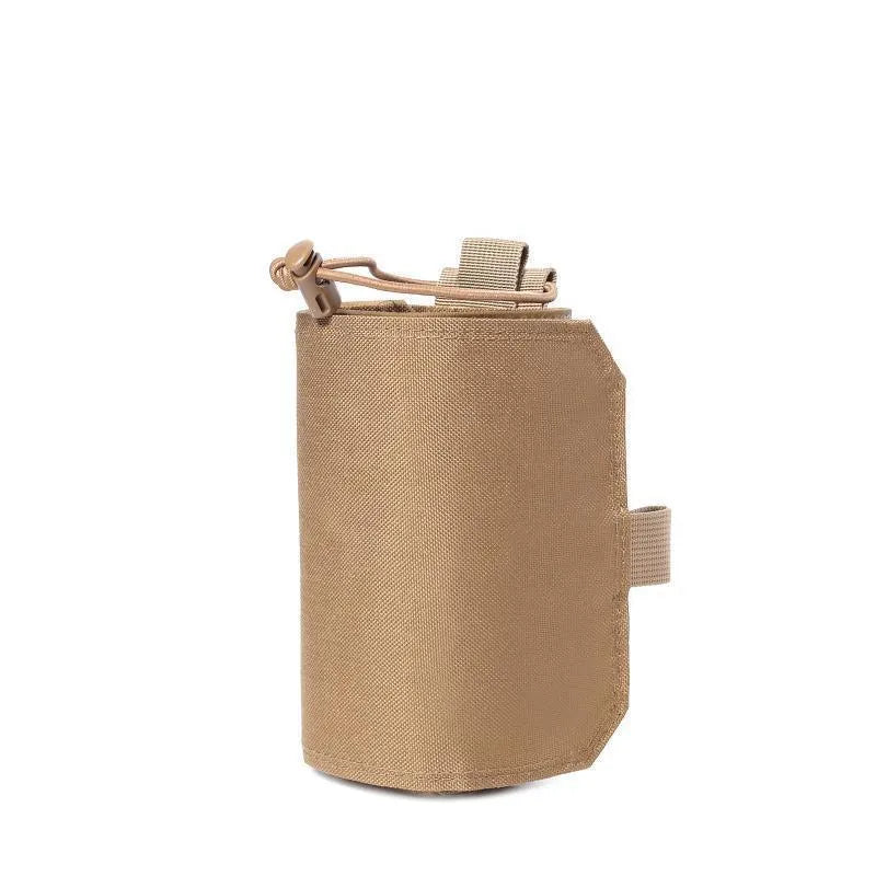 Adjustable Oxford cloth bottle cover for keeping drinks warm during outdoor sports