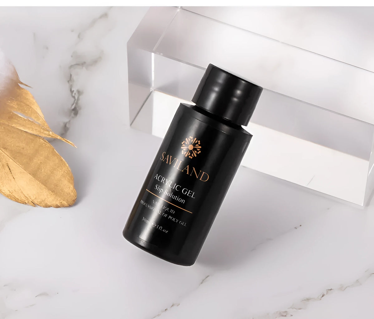 Big black cup-style gel water bottle for UV and LED nail lamp curing with easy removal