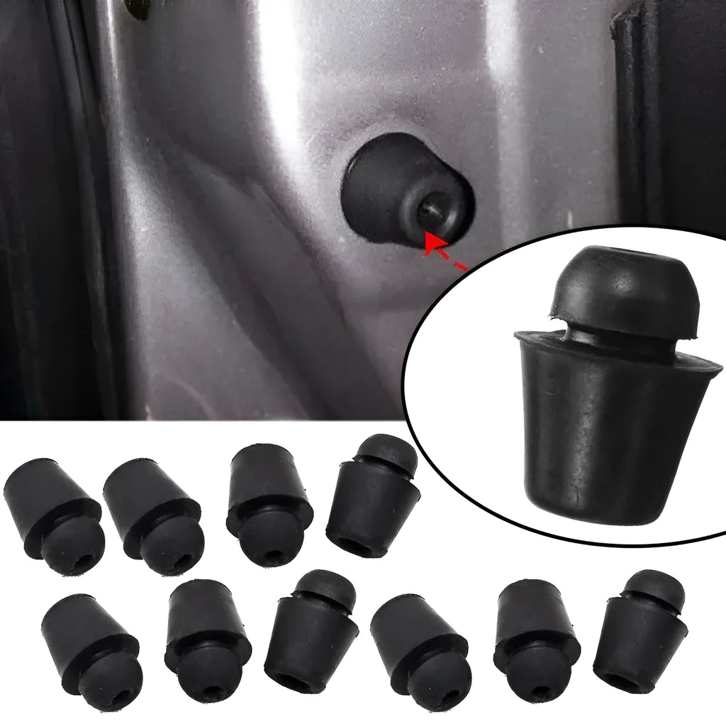 Ten X16 colour rubber automobile buffer clips for vibration reduction