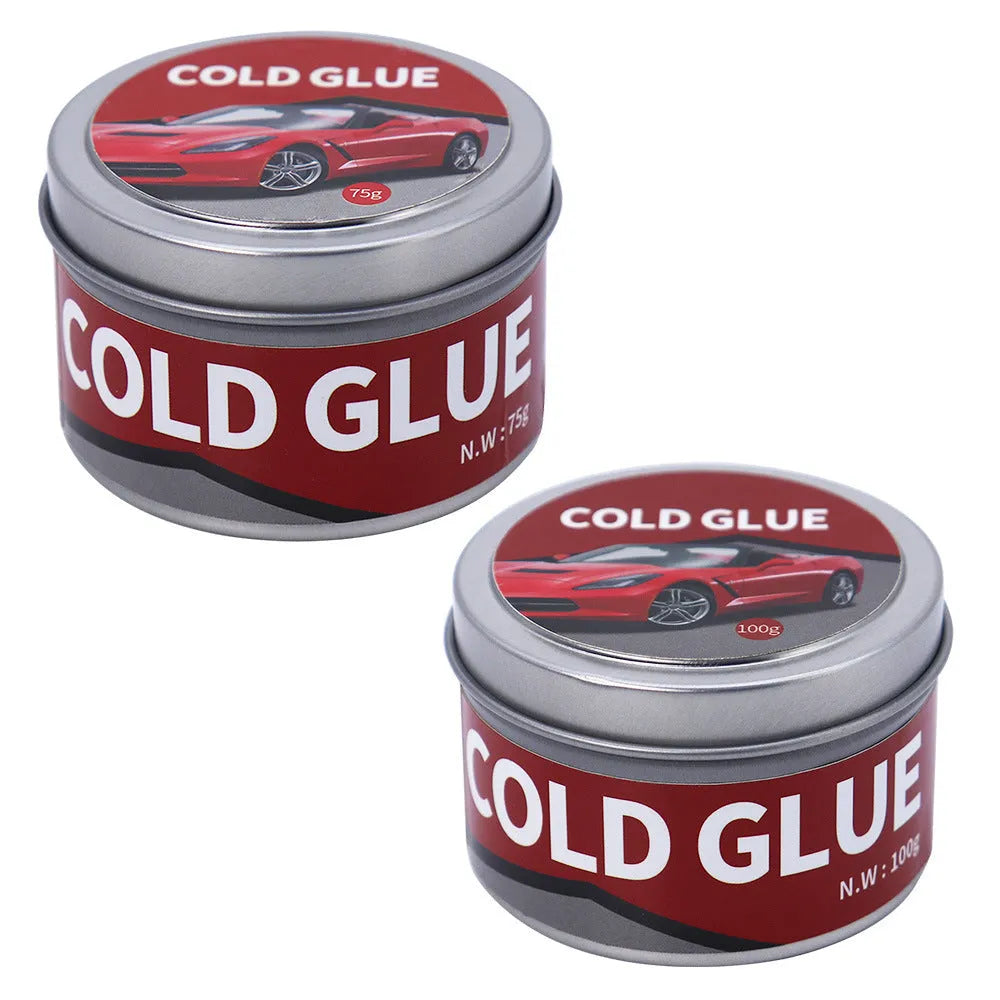 Tube of automobile cold glue for car bodywork depression repair