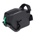 Black plastic and resin bicycle trailer traction rope for connecting trailers to mountain bikes