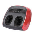 Flip automatic foot massager unit in black colour with infrared physiotherapy function