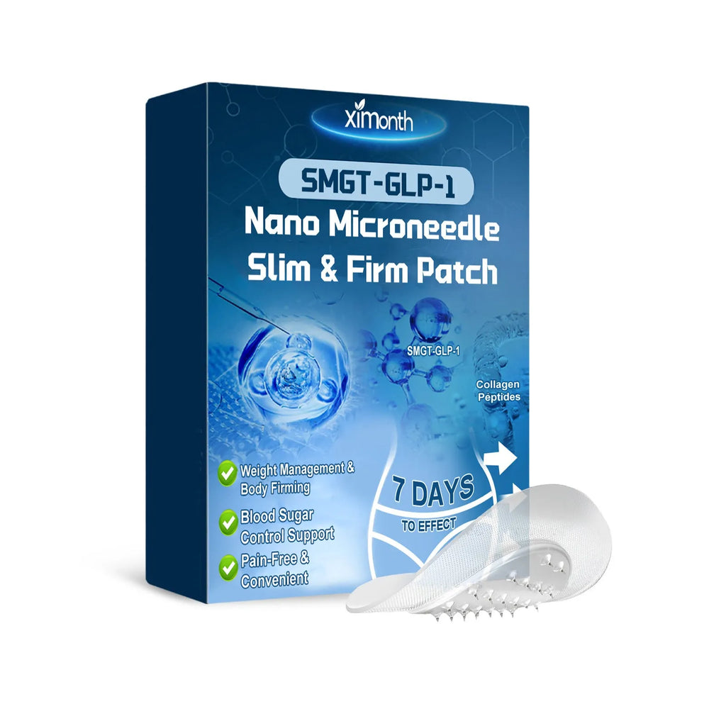 Nano Microneedle Slim Firm Patch with active ingredients Artemisia argyi and acetyl hexapeptide-8, pack of 4 pieces