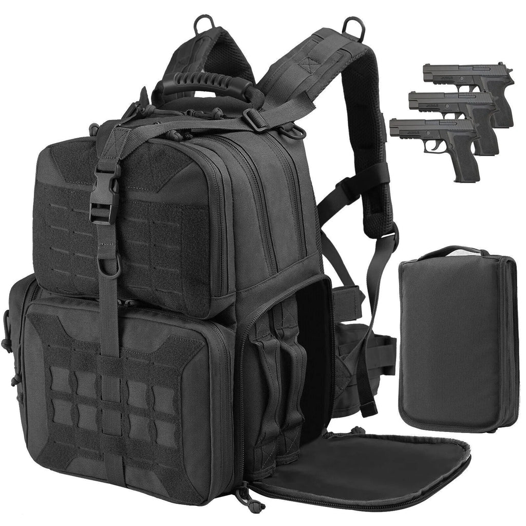 Nylon outdoor tactics backpack in khaki or black, wear-resistant, below 20L capacity, unisex EDC bag for outdoor sports.