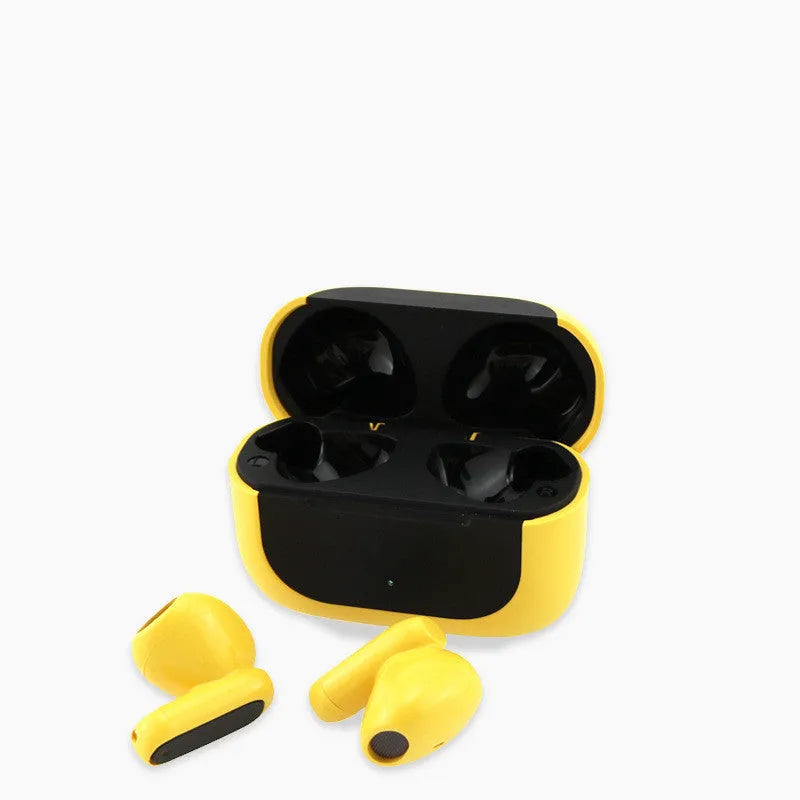 Jerry cartoon wireless Bluetooth headphones in black colour with earplug design