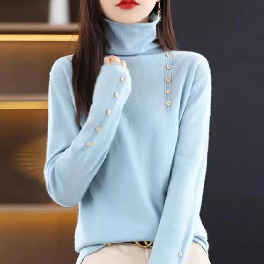 Slim fit knitted pullover shirt with a 3D pattern, shown in a selection of available colours.