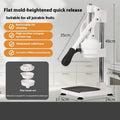 Commercial manual orange juicer with stainless steel and nylon construction options for bar and restaurant use