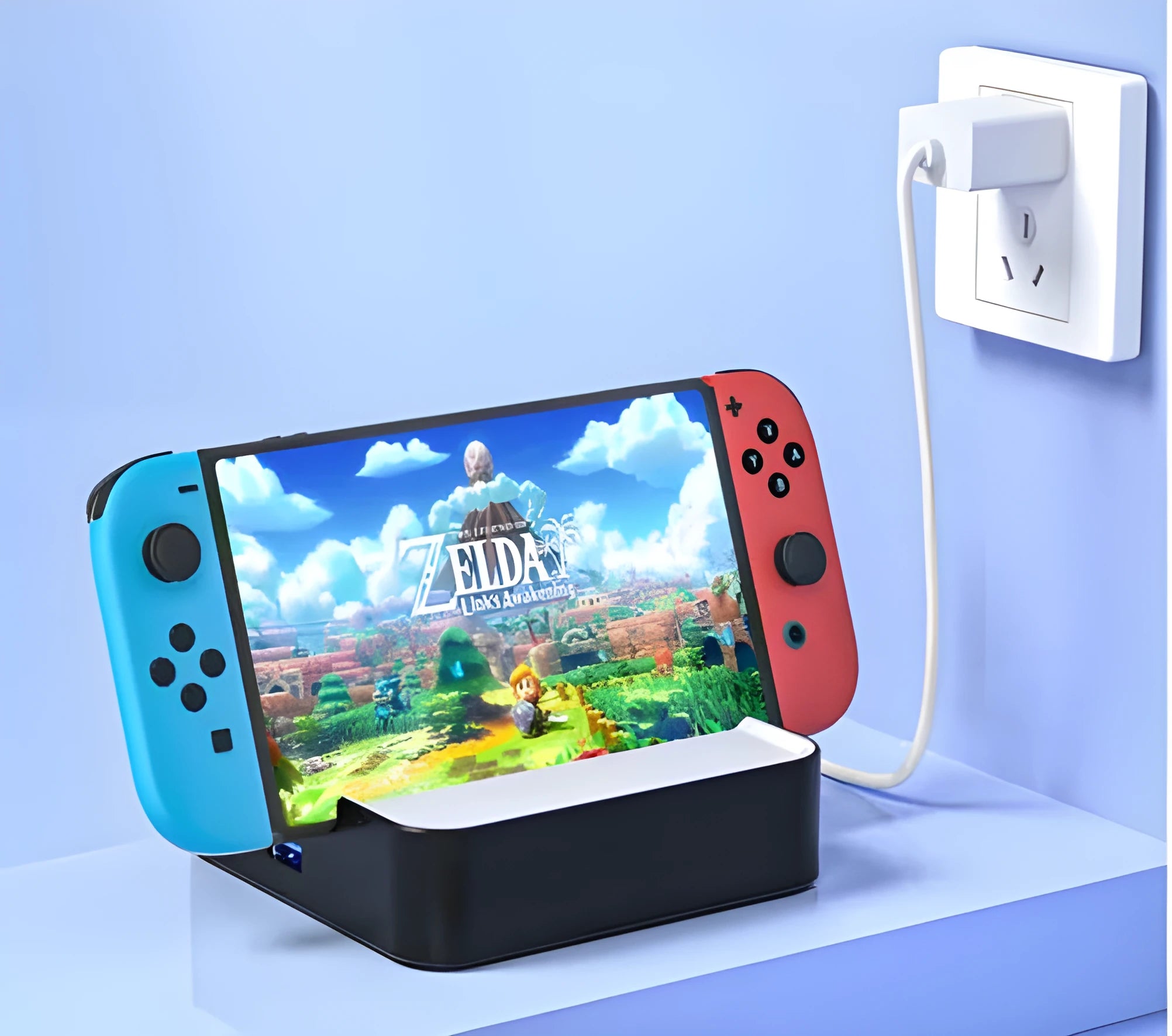 Portable game console adapter with aluminium alloy housing for 4K HD projection to a TV.