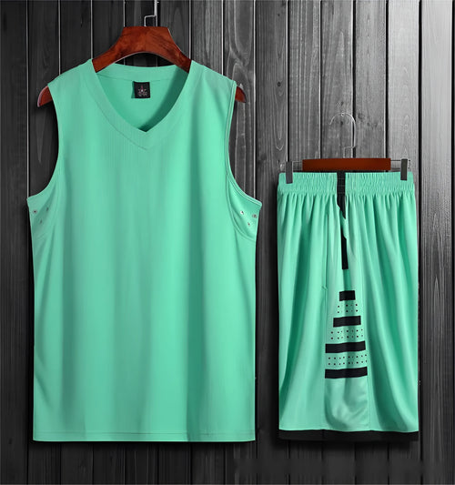 Black and white chemical fibre sports vest for campus competition training with comprehensive sizing options