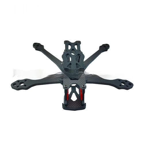 5 inch rack racing crossing machine HD electric aviation model with metal frame and battery power