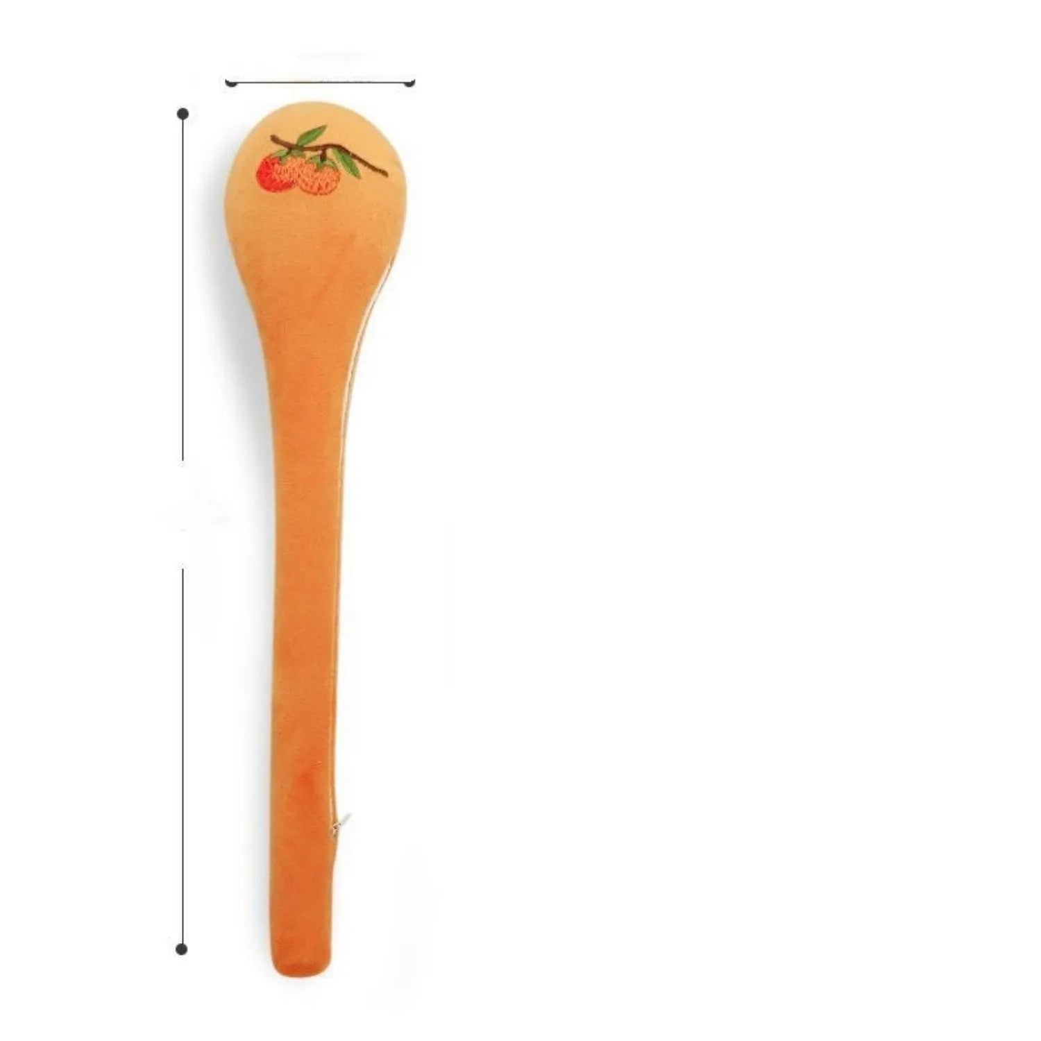 48 cm long manual back pounding percussion massage stick with zipper style design.