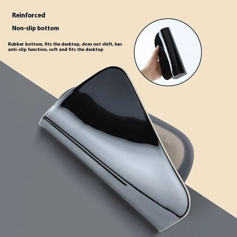 Ergonomic cloth silicone mouse pad with wrist support in multiple colour patterns