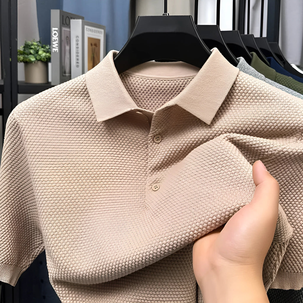 Loose fit pure cotton short sleeve pullover sweater in a choice of six colours.