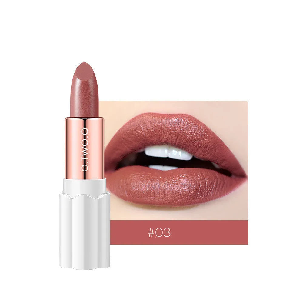 Matte plum lip gloss in shade with moisturising formula and smooth wand applicator
