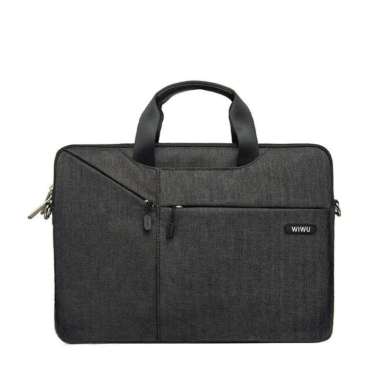 Business laptop bag handbag in polyester with soft handle for 11.6-15.6 inch notebooks and tablets