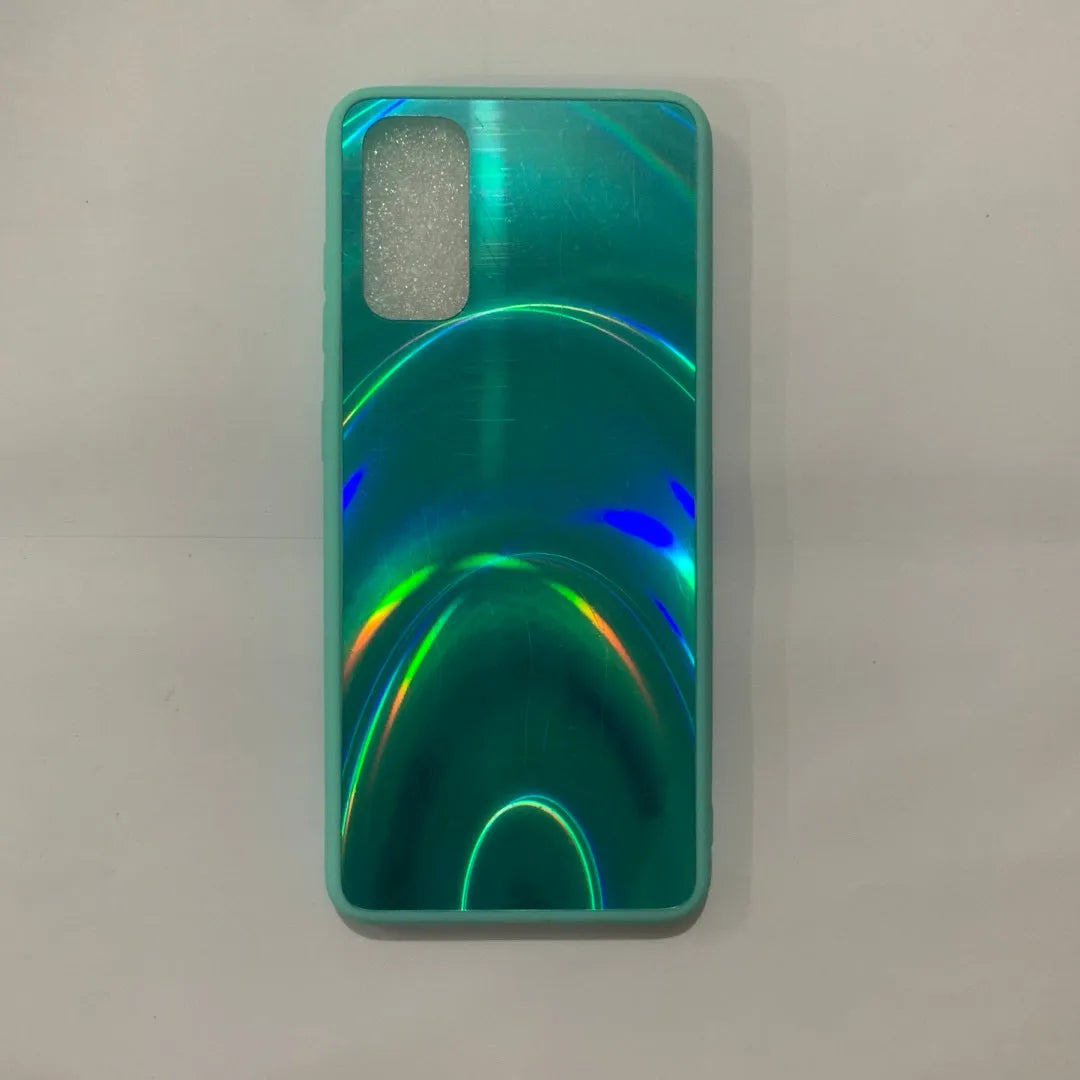 Marble pattern shockproof silicone phone case for Samsung Galaxy models on a table.