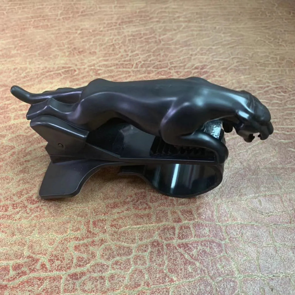 Car Leopard rotatable mobile phone holder in black, gold, or silver finish