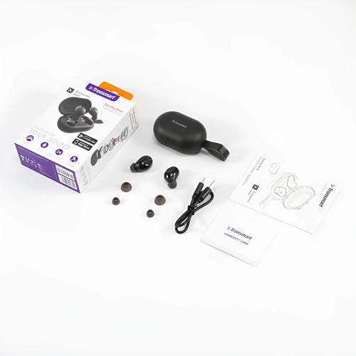 Tronsmart Spunky Beat Bluetooth in-ear headphones with touch controls, shown in available colour sets.