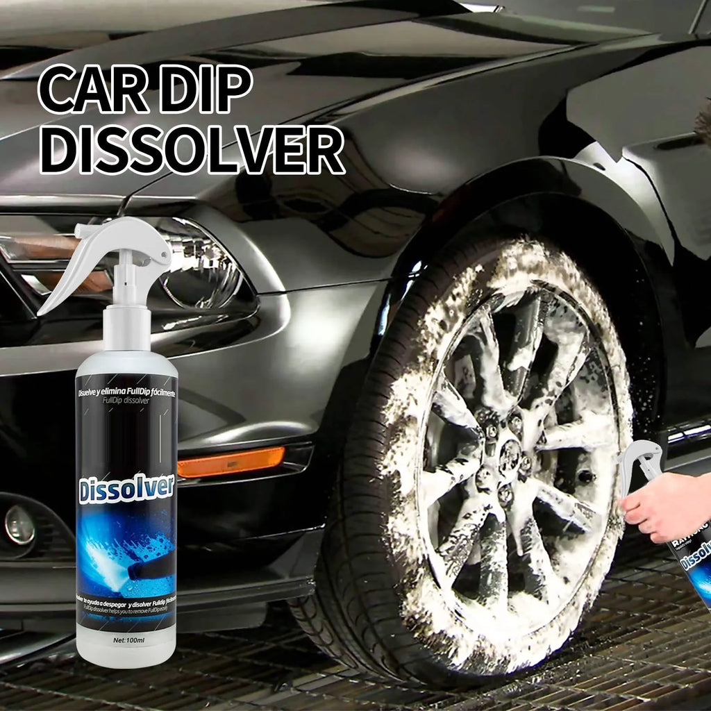 100ml bottle of car foam cleaning agent for interior seat stain removal