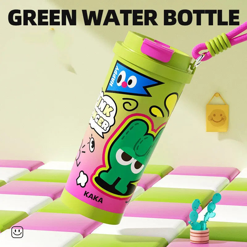 500ml creative vacuum cup in chosen colour with stainless steel shell, showing insulation design.