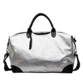 Large Capacity Hand-carrying Short Travel Travel Bag For Women PU Material Breathable Ultra-light Wear-resistant Burden-reducing 36-55L Black Silver